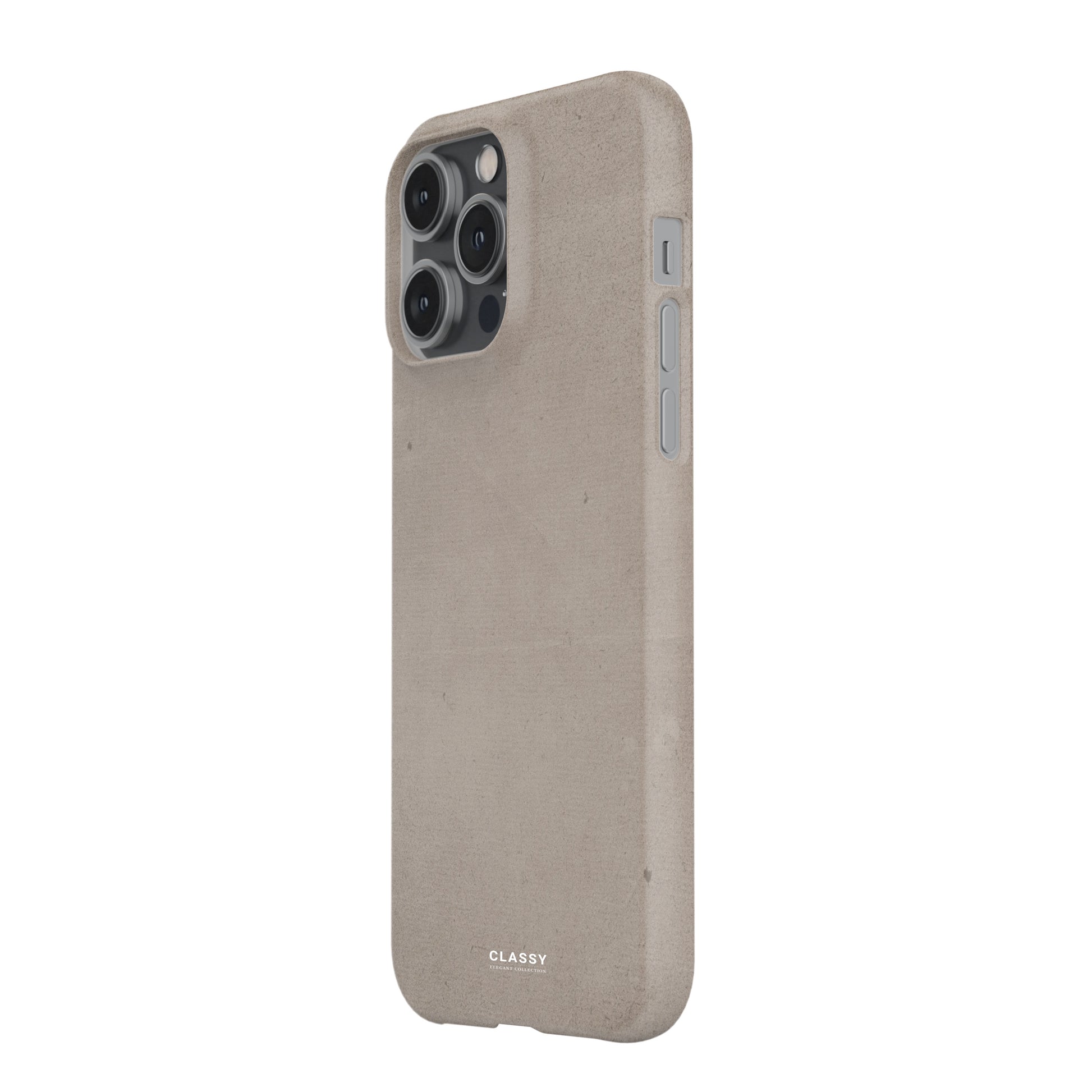 Beige Elegant Snap Case side