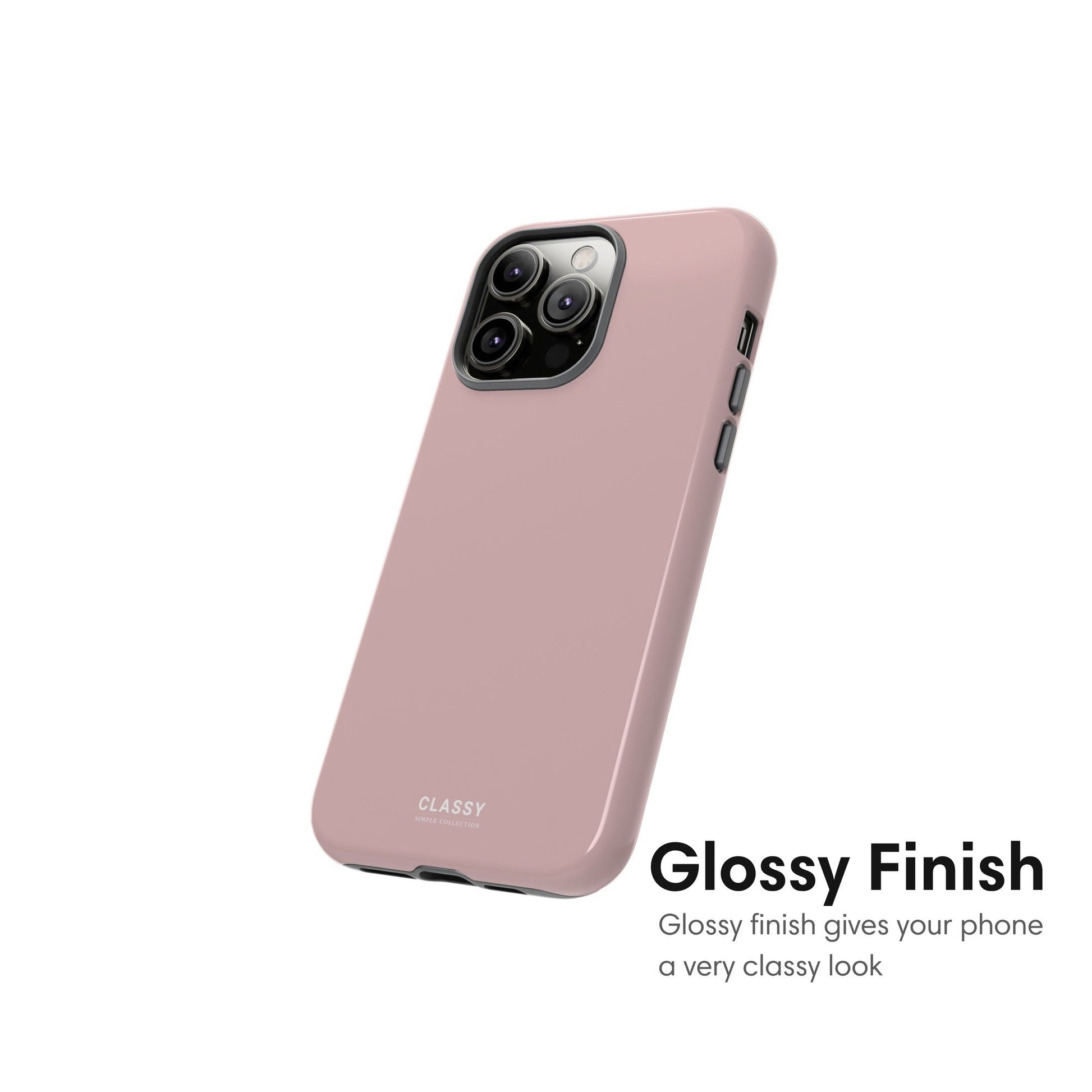 Beige Tough Case glossy