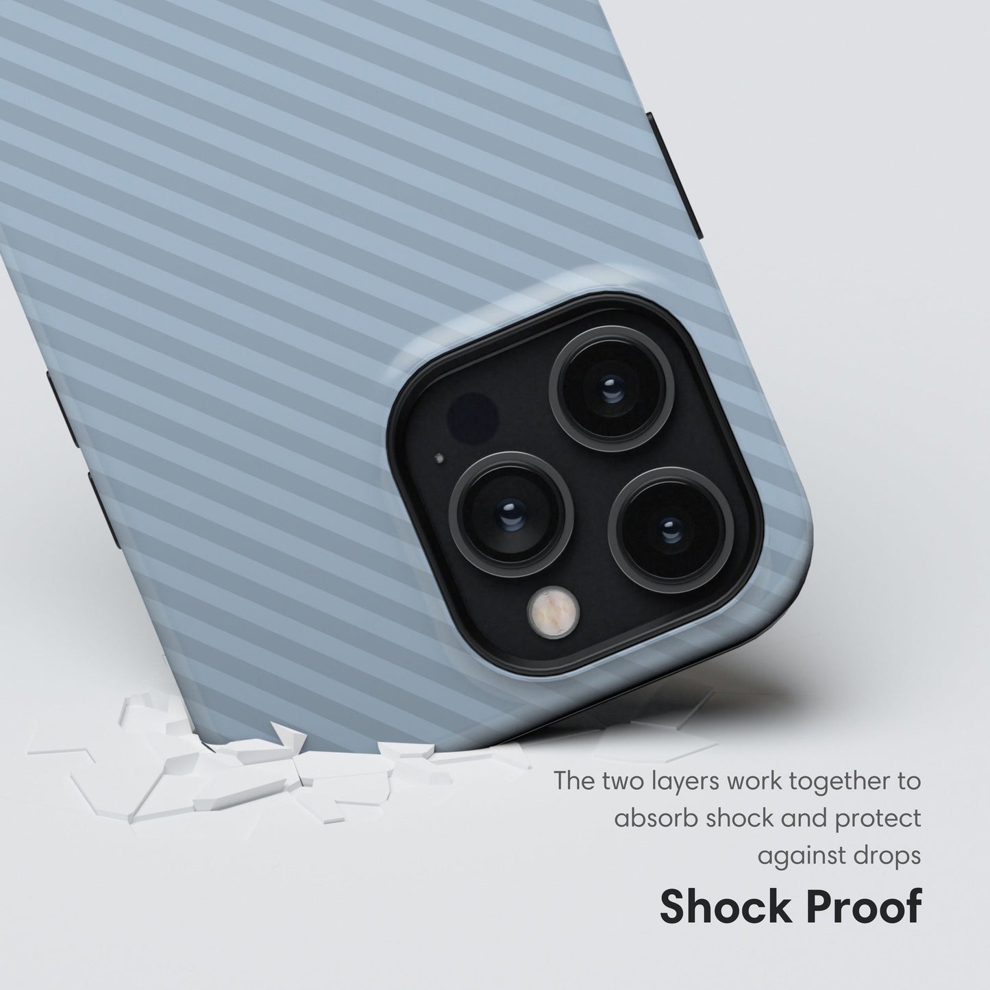 Blue Striped Tough Case shockproof