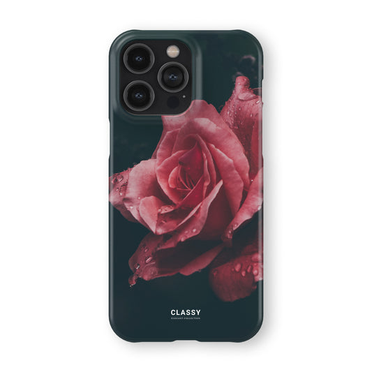 Dark Rose Snap Case front