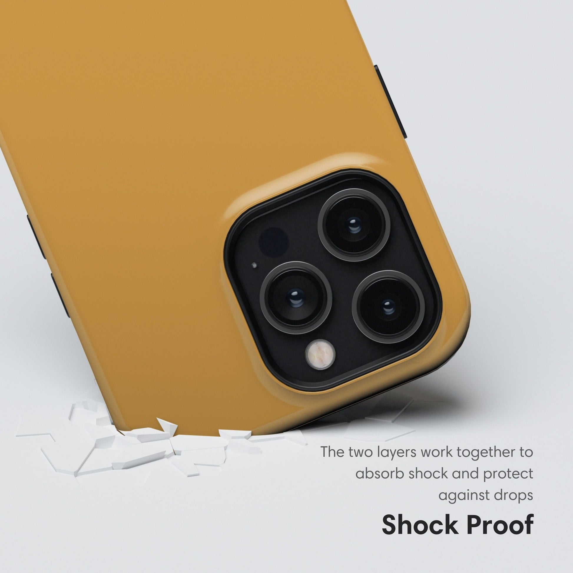 Dark Yellow Tough Case shockproof