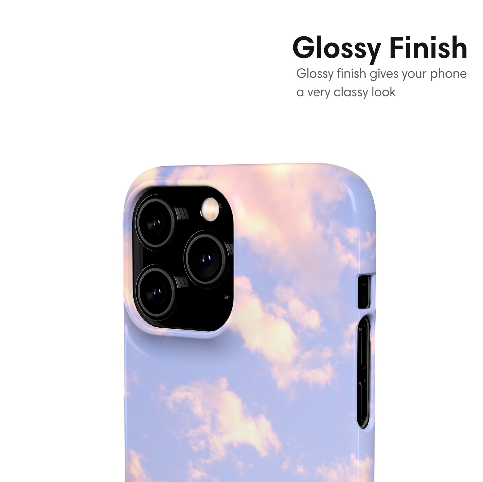 Dawn Sky Snap Case glossy
