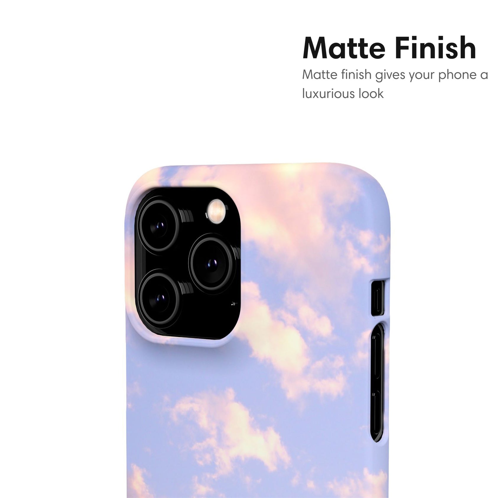Dawn Sky Snap Case matte