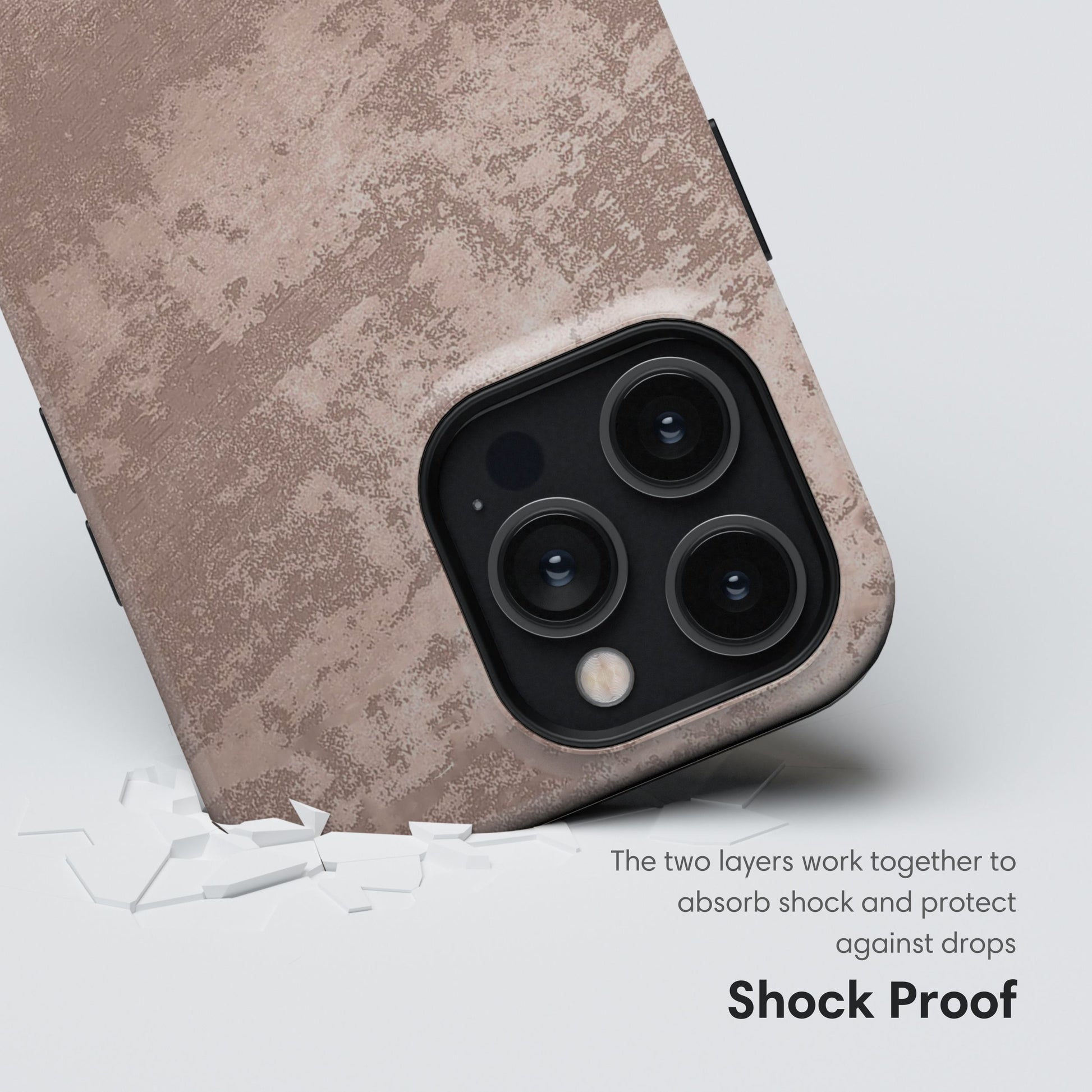 Dusty Rose Tough Case shockproof
