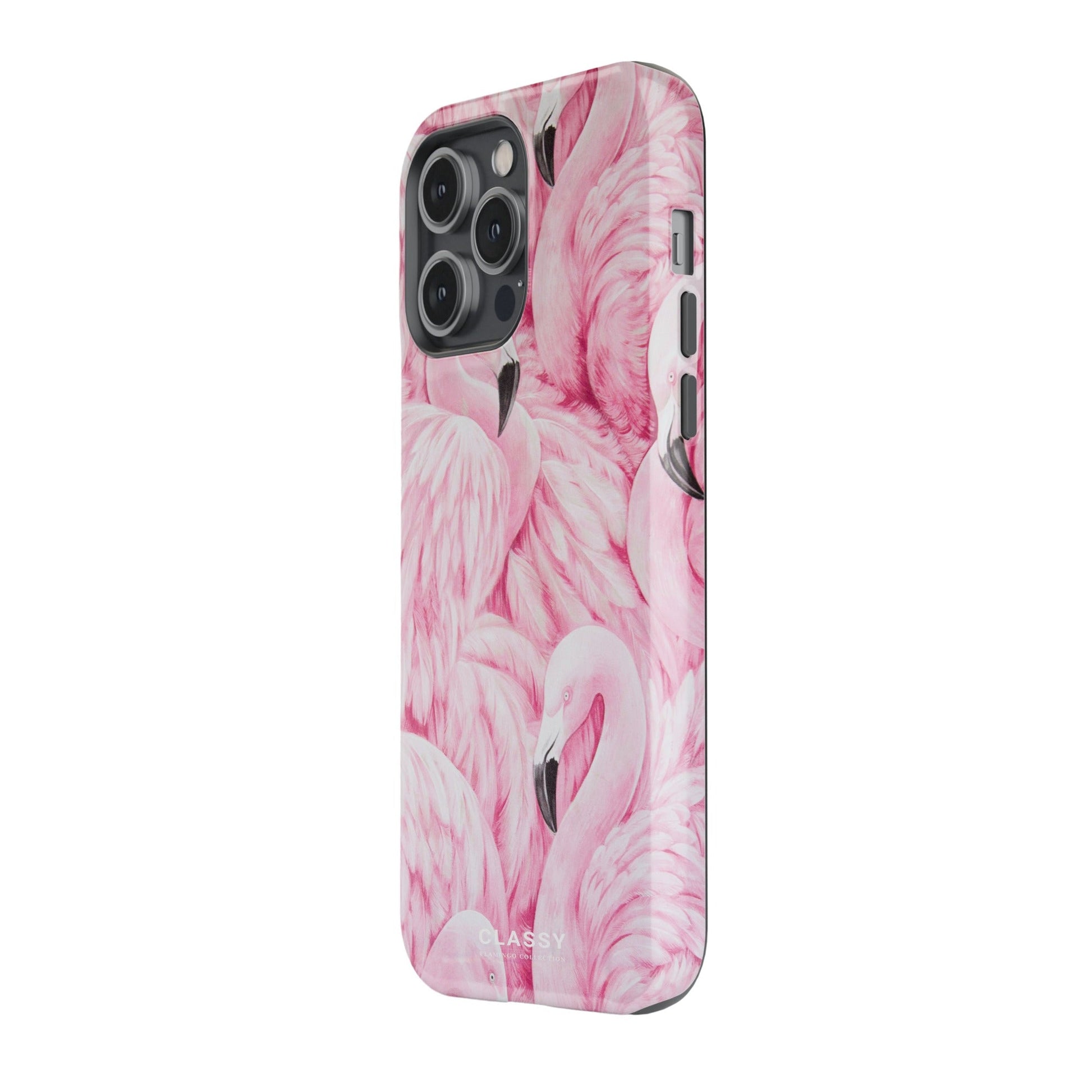 Full Out Flamingo Tough Case side