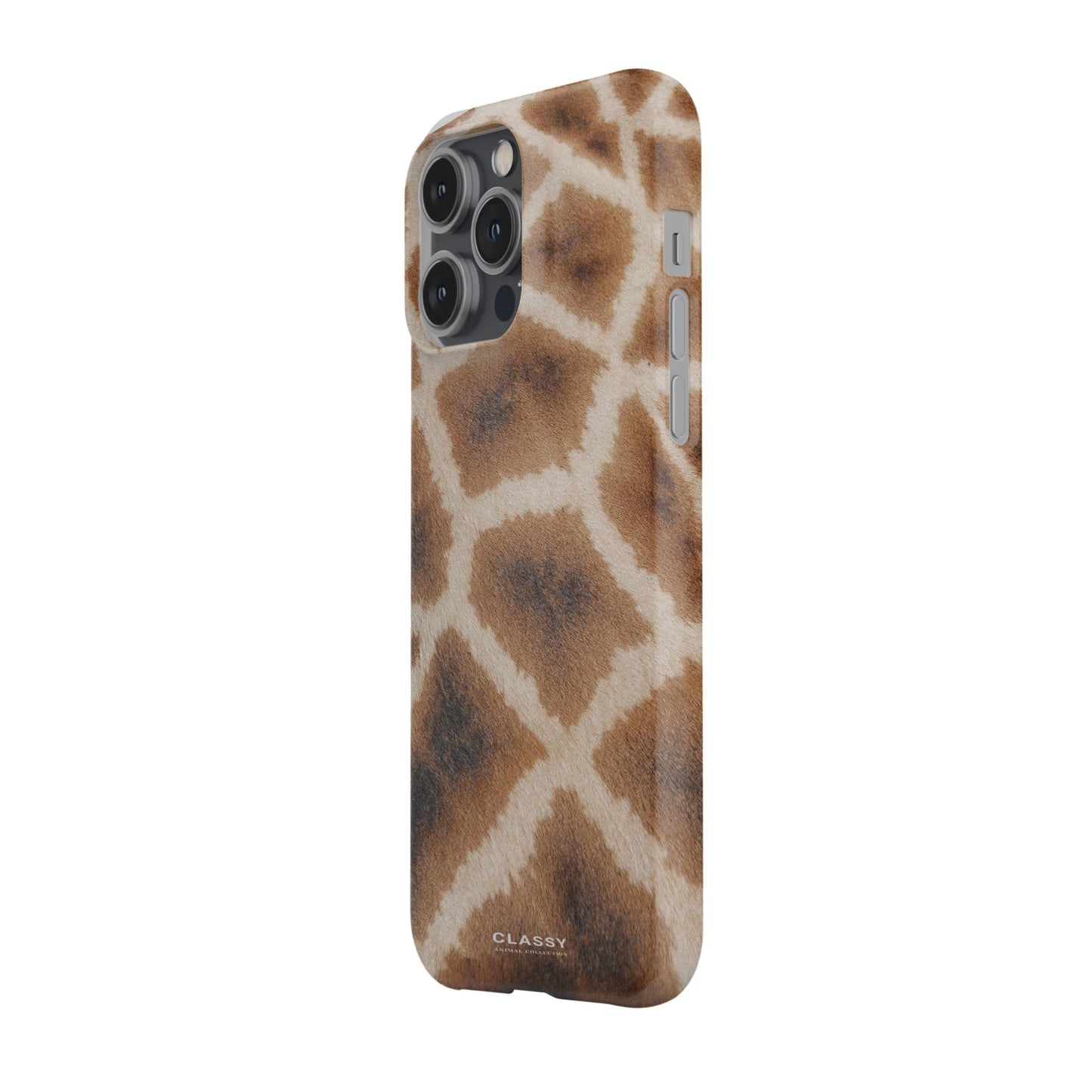 Giraffe Pattern Snap Case side