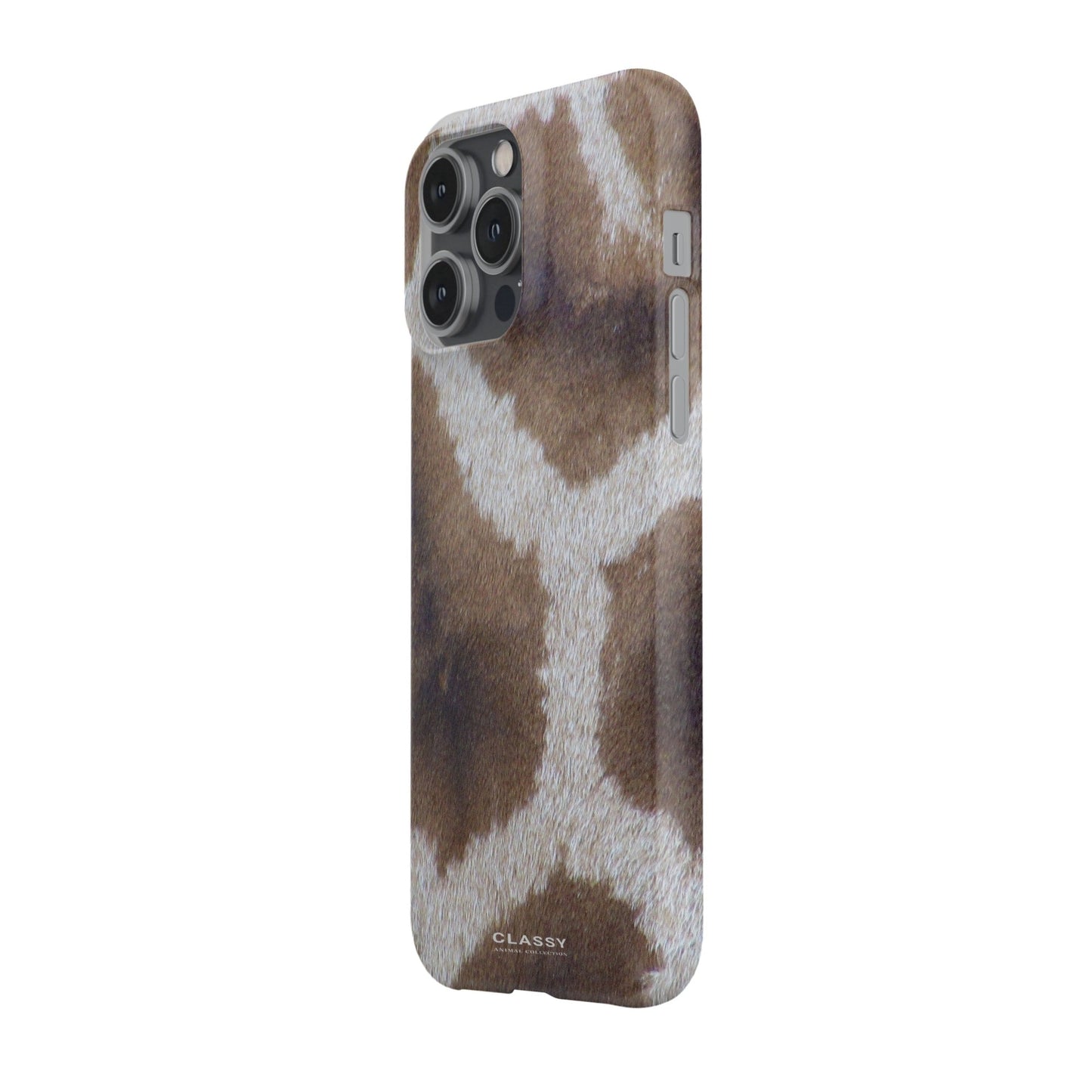 Giraffe Spots Snap Case side