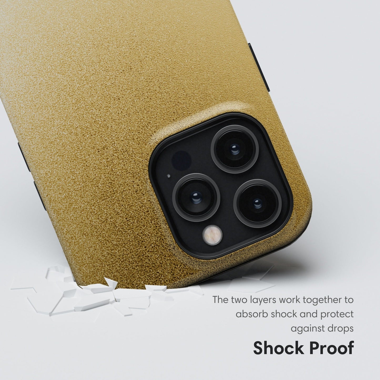 Gold Ombre Tough Case shockproof