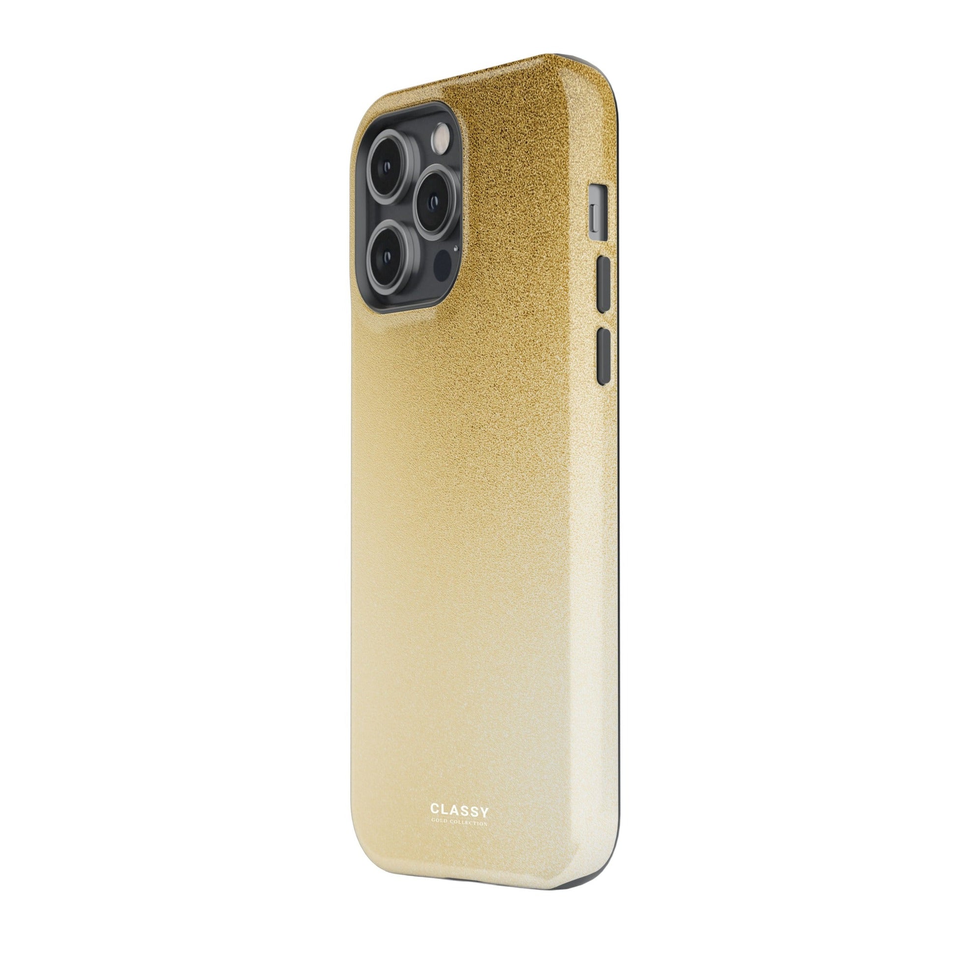 Gold Ombre Tough Case side