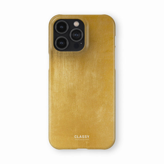 Gold Slight Pattern Snap Case front
