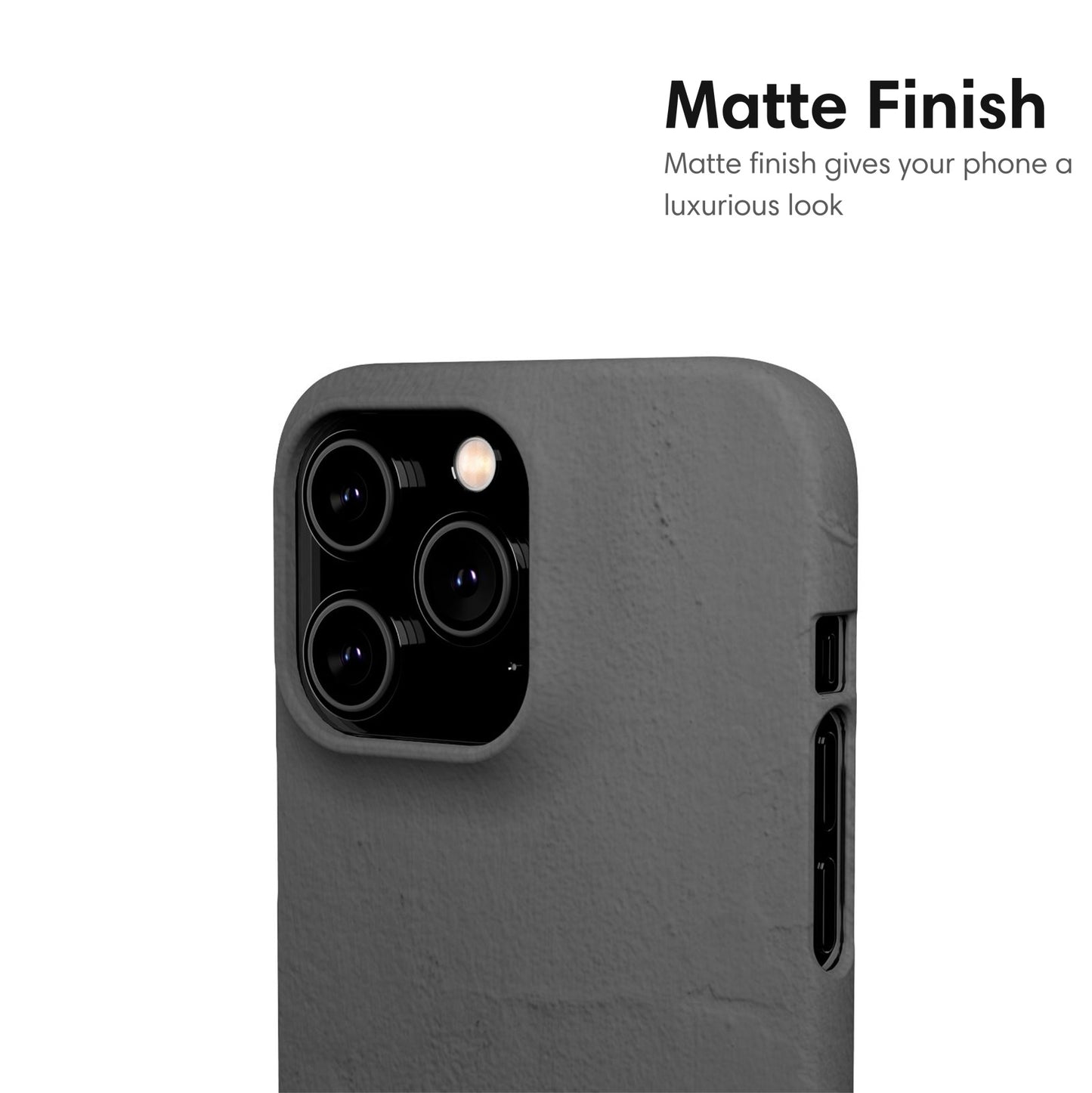 Gray Pattern Snap Case matte