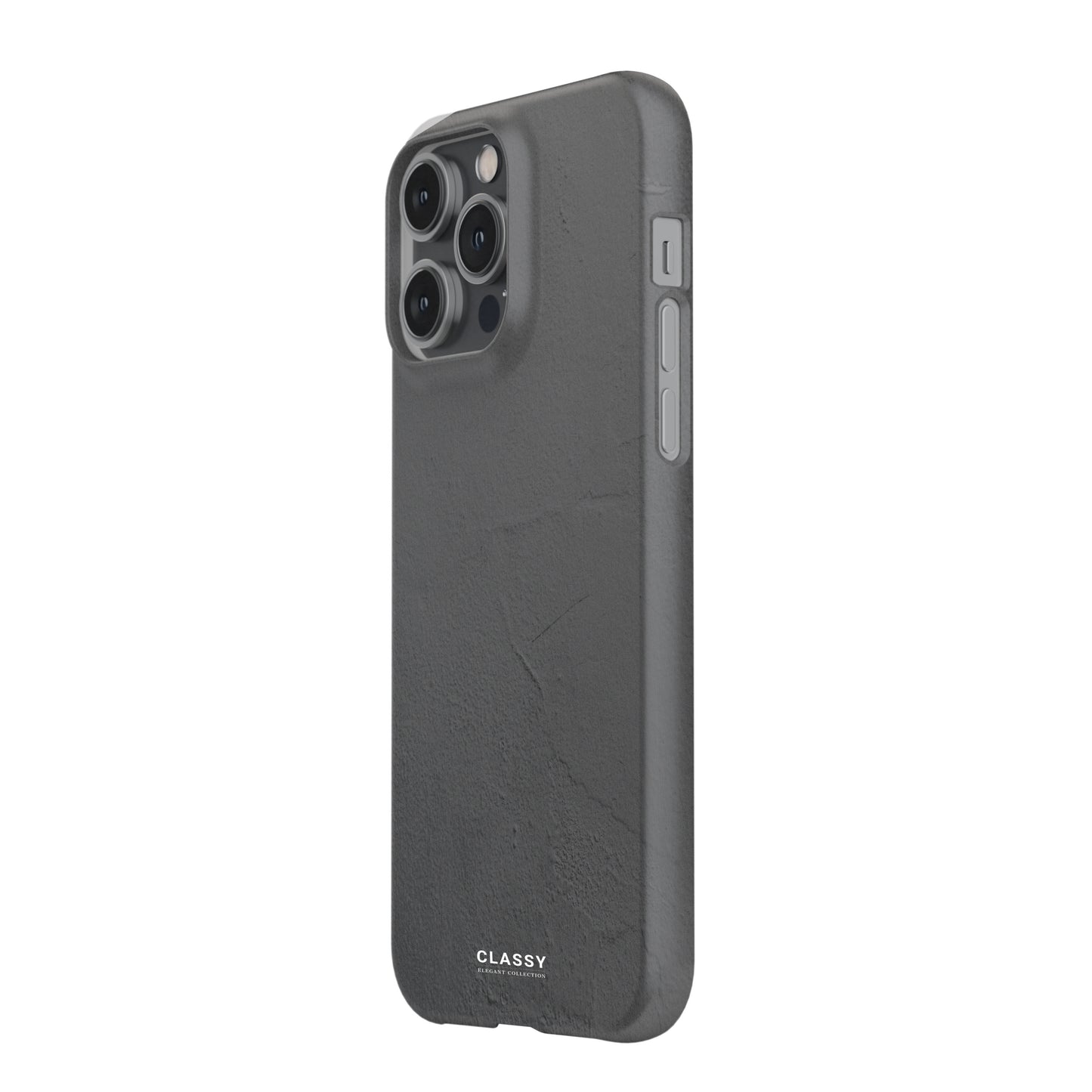 Gray Pattern Snap Case side