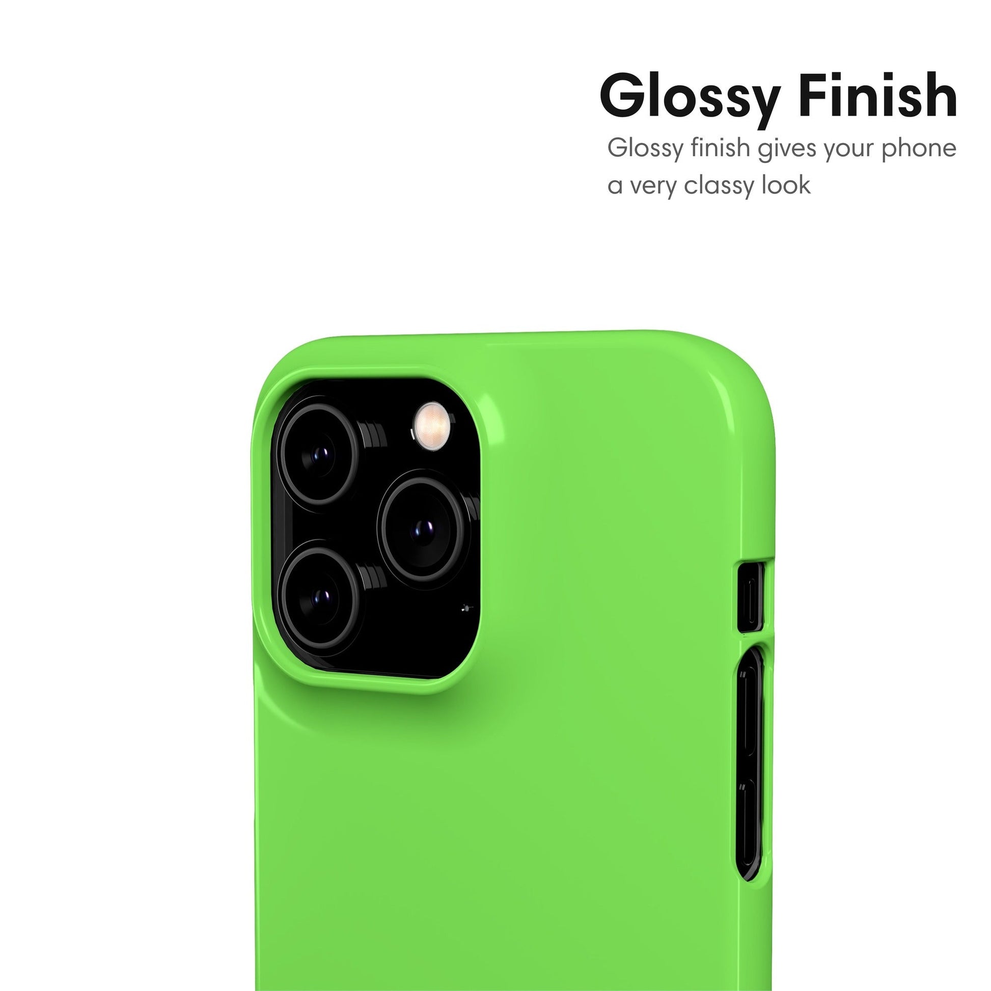 Green Snap Case glossy