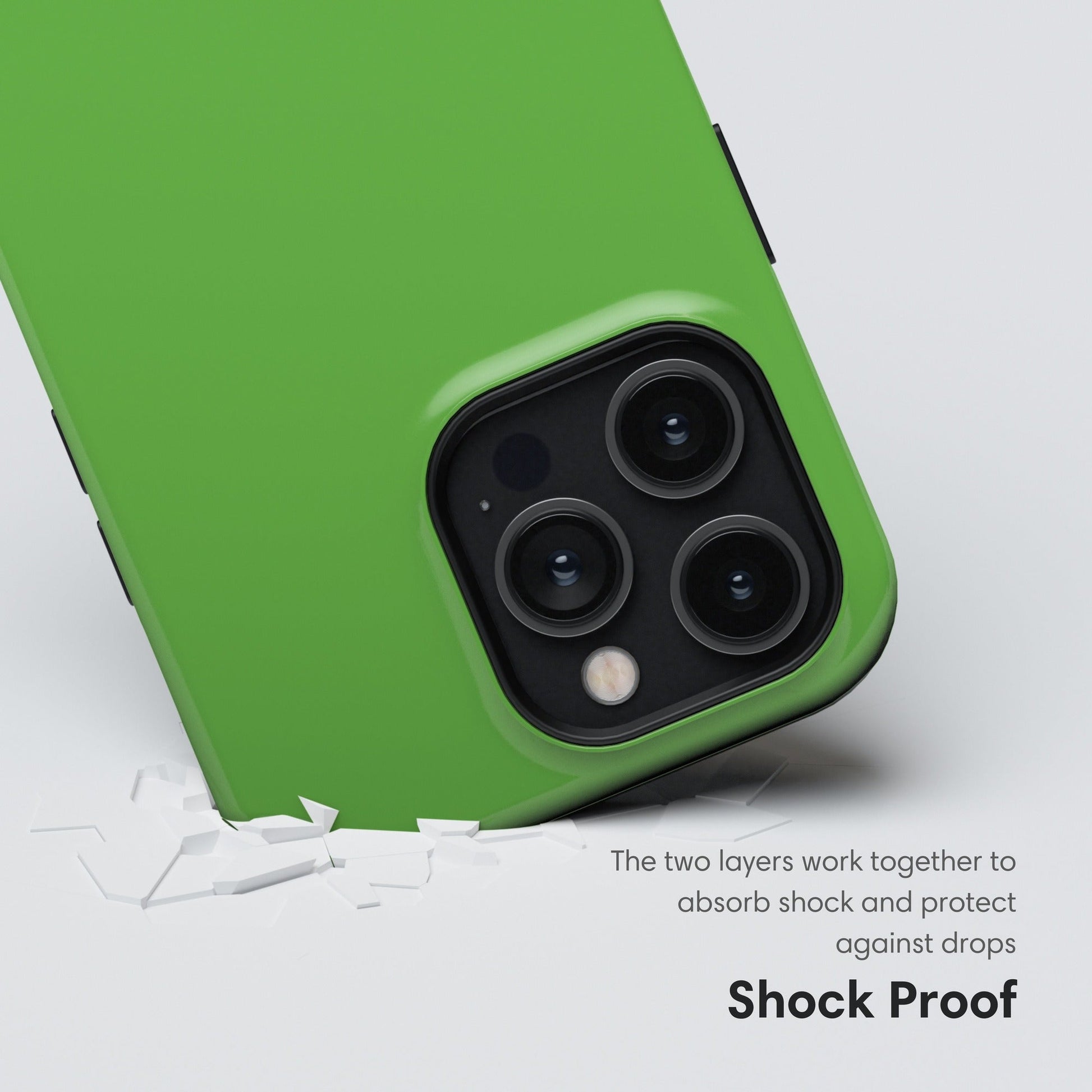 Green Tough Case shockproof