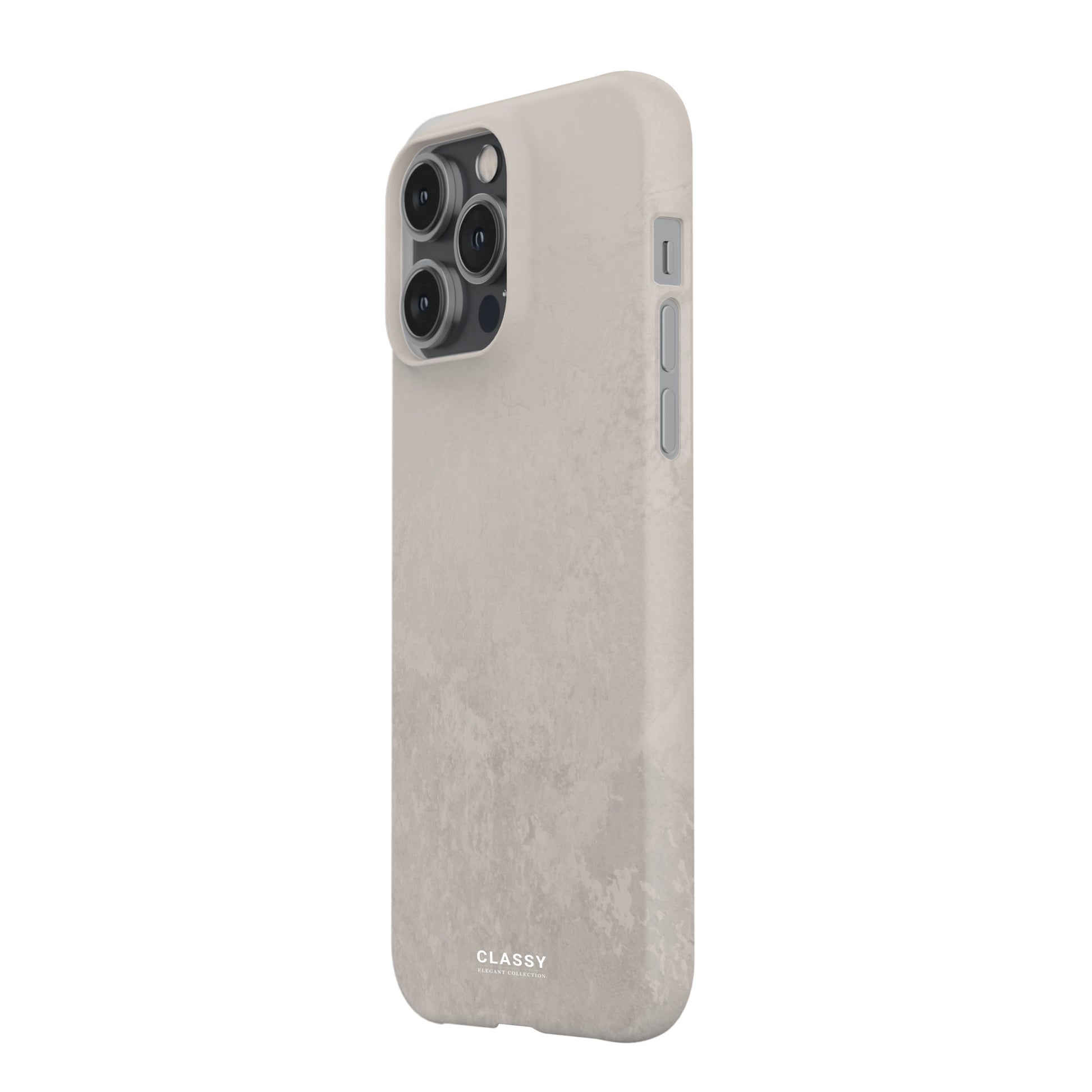 Light Beige Snap Case side