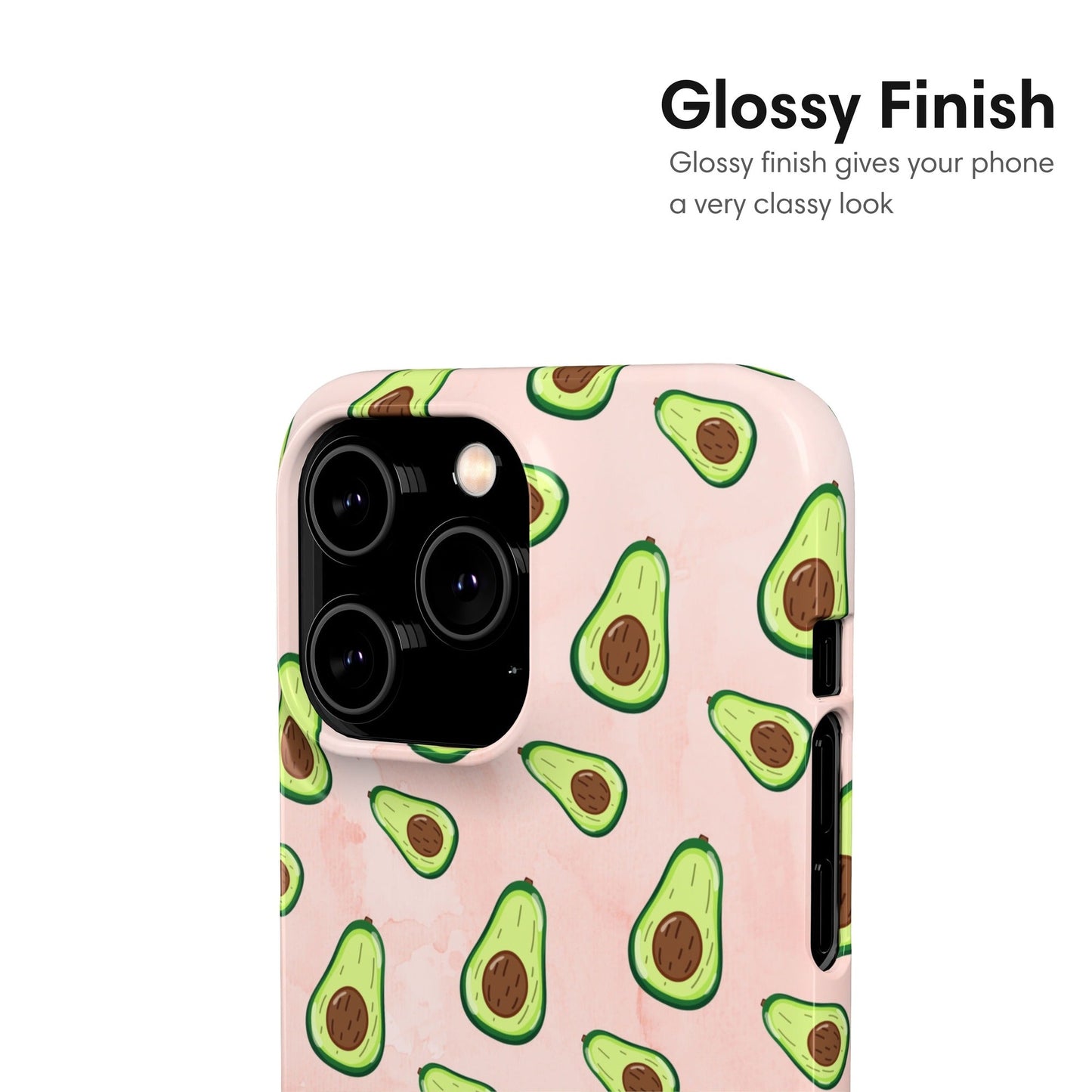 Little Avocados Snap Case glossy