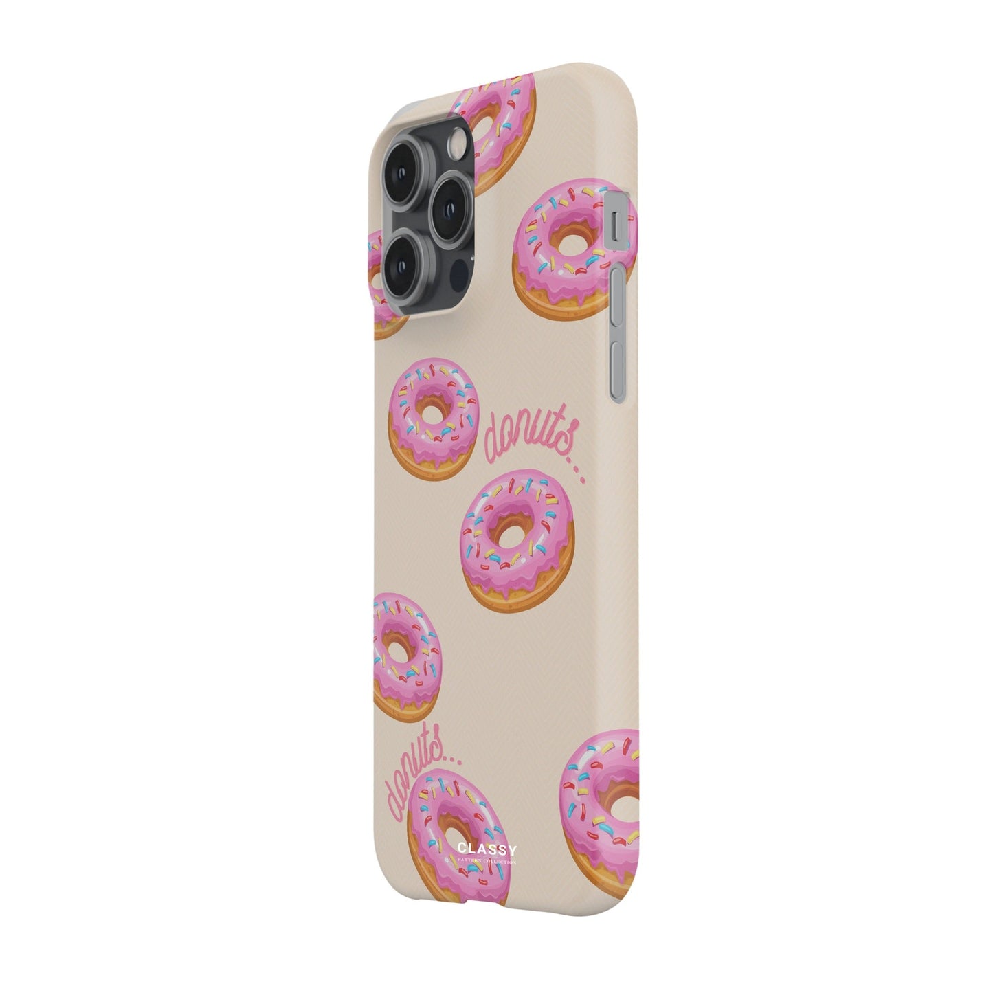 Little Donuts Snap Case side