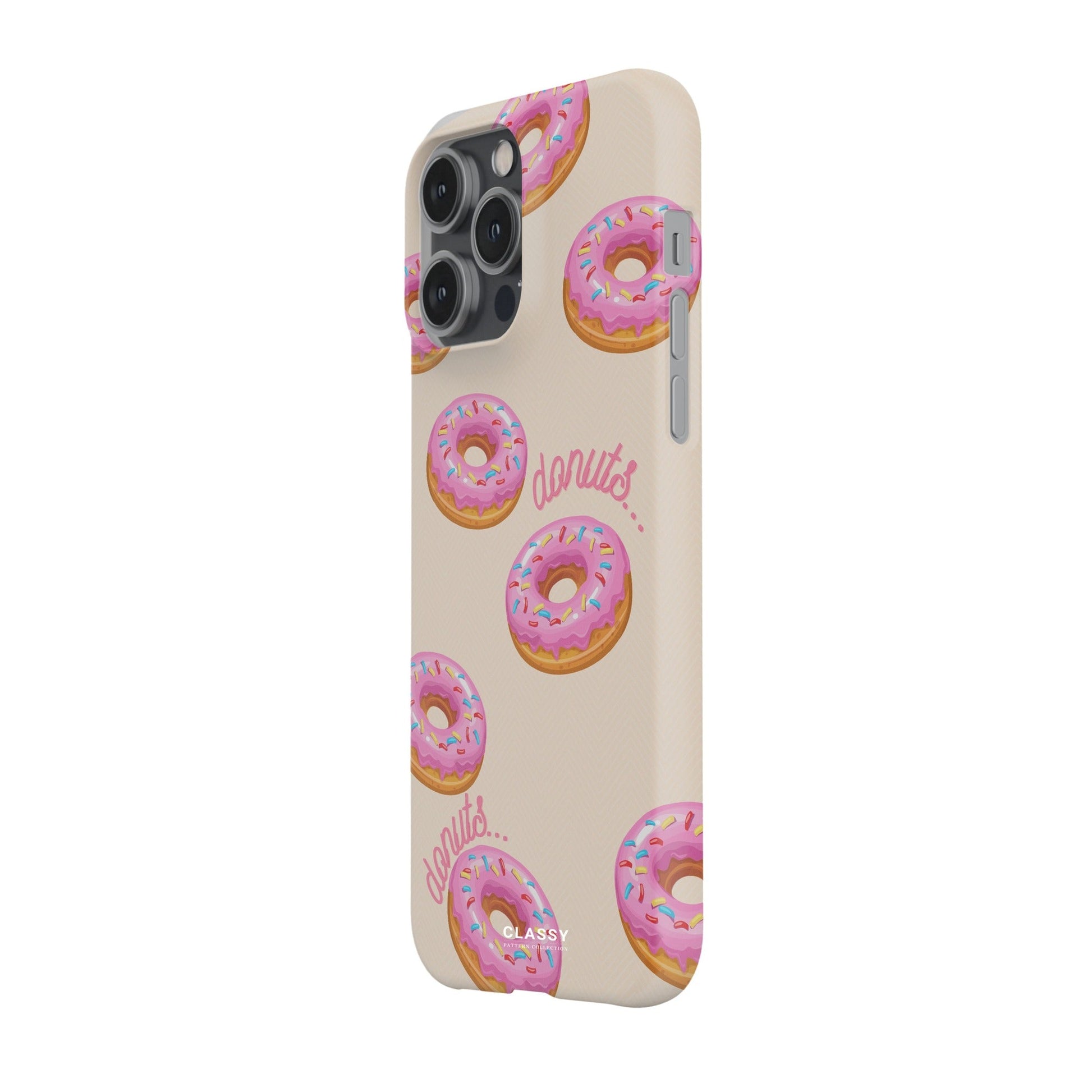 Little Donuts Snap Case side