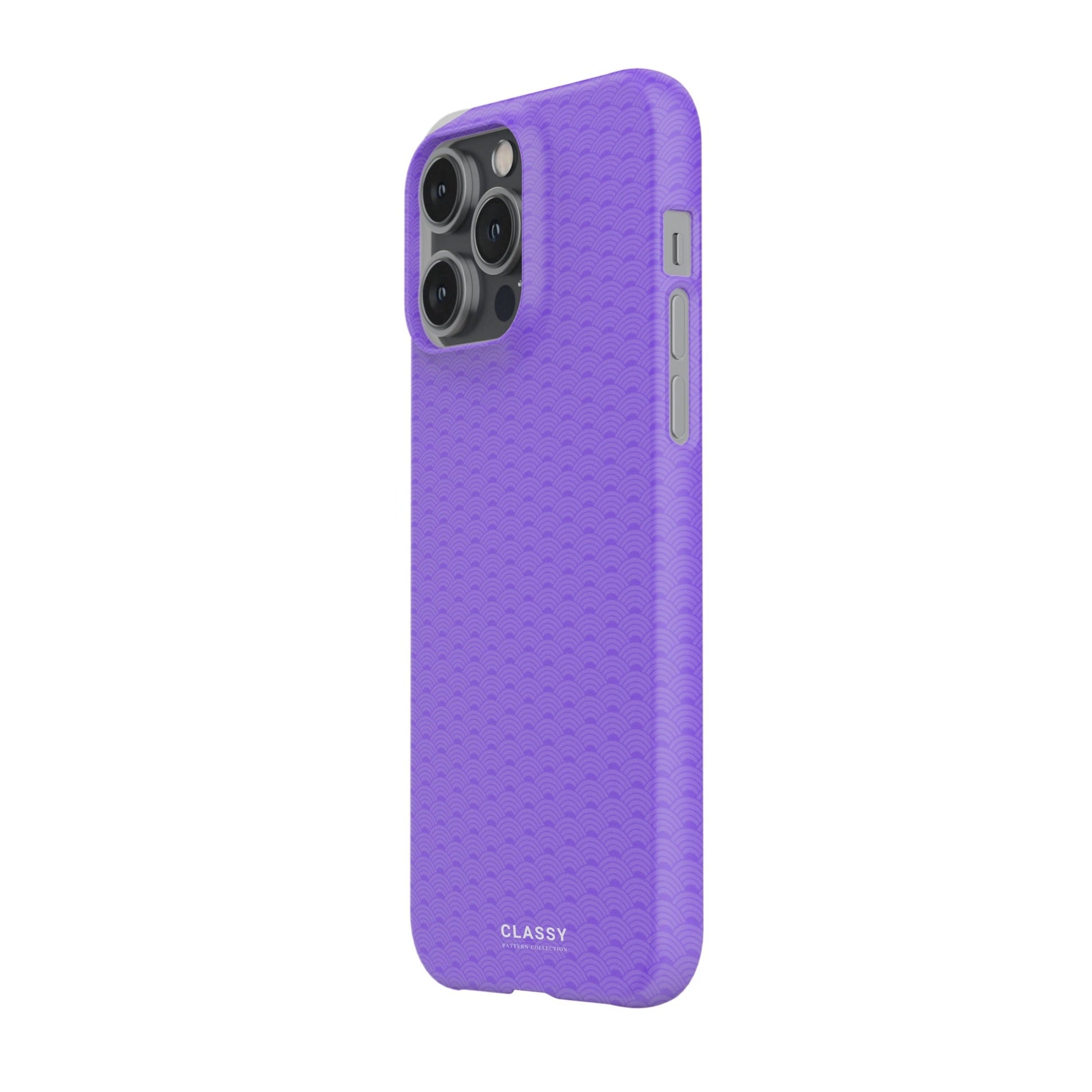 Little Purple Circles Snap Case side