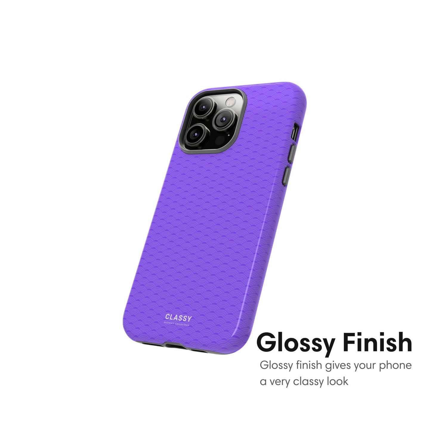 Little Purple Circles Tough Case glossy