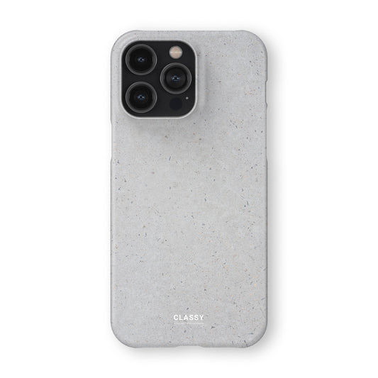 Minimalistic Gray Snap Case front