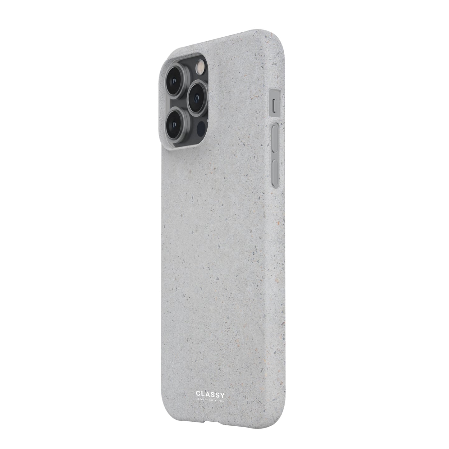 Minimalistic Gray Snap Case side