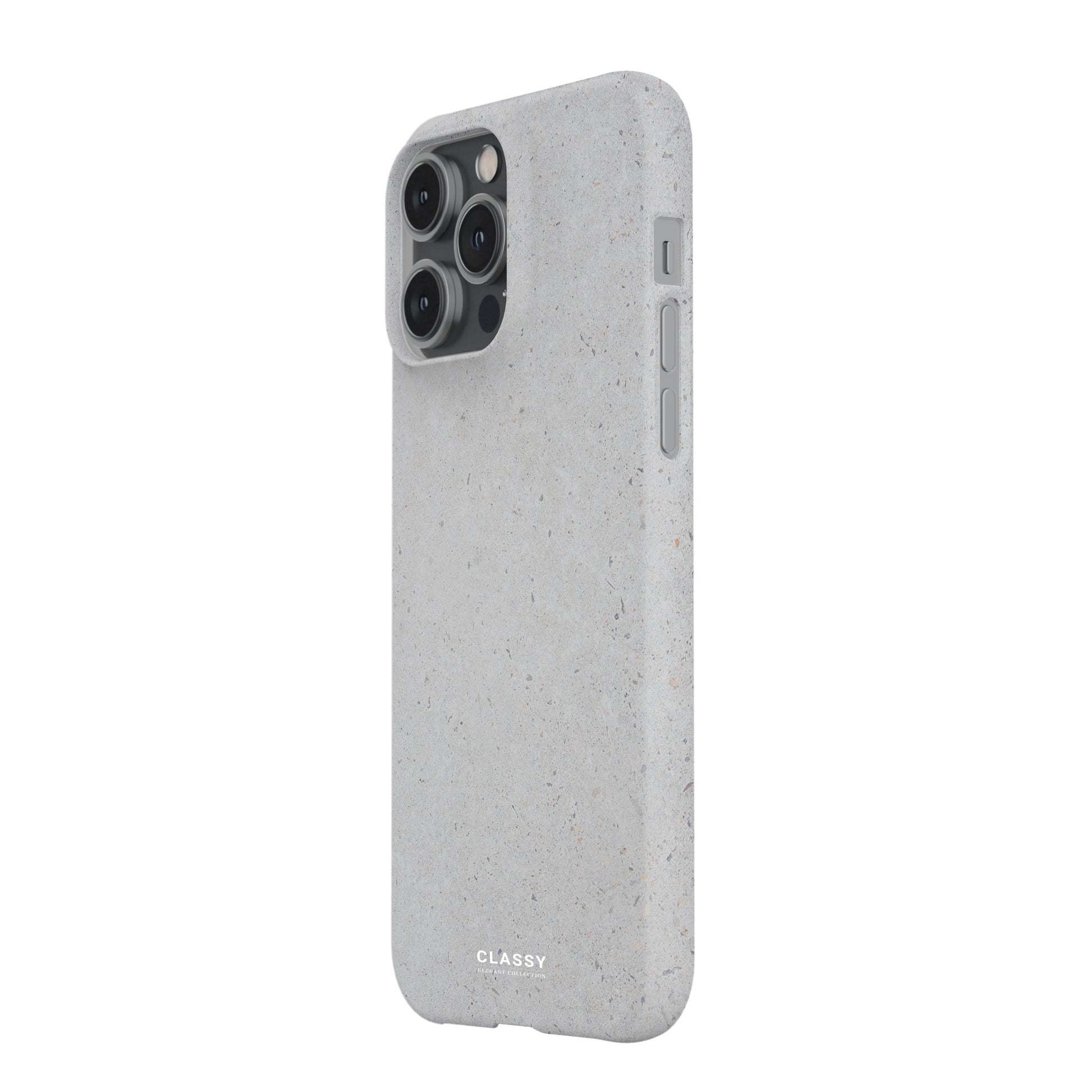 Minimalistic Gray Snap Case side