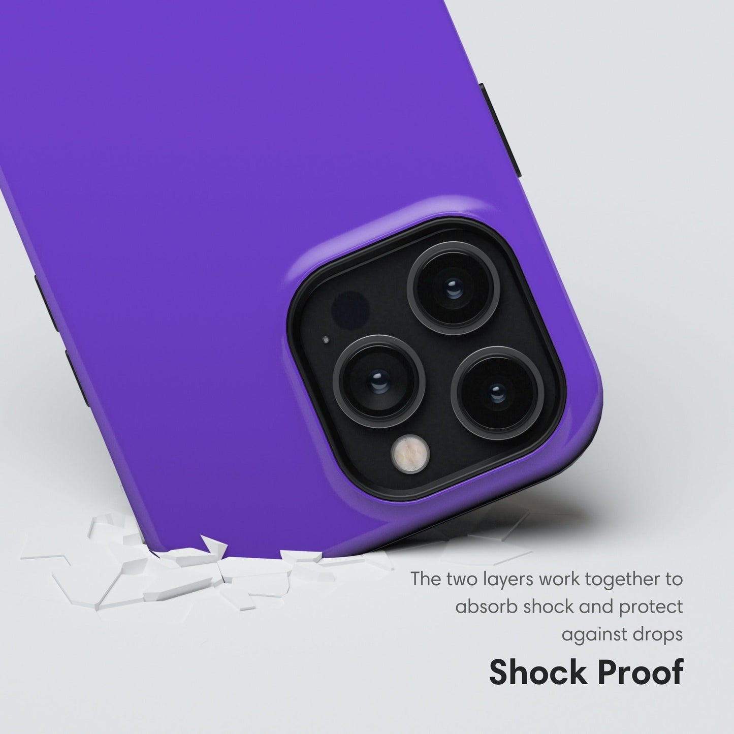 Neon Purple Tough Case shockproof