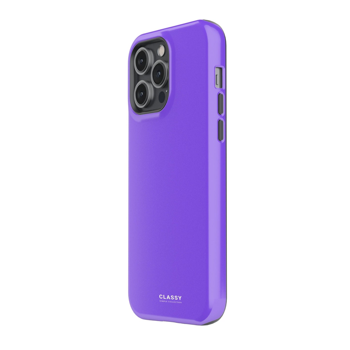 Neon Purple Tough Case side