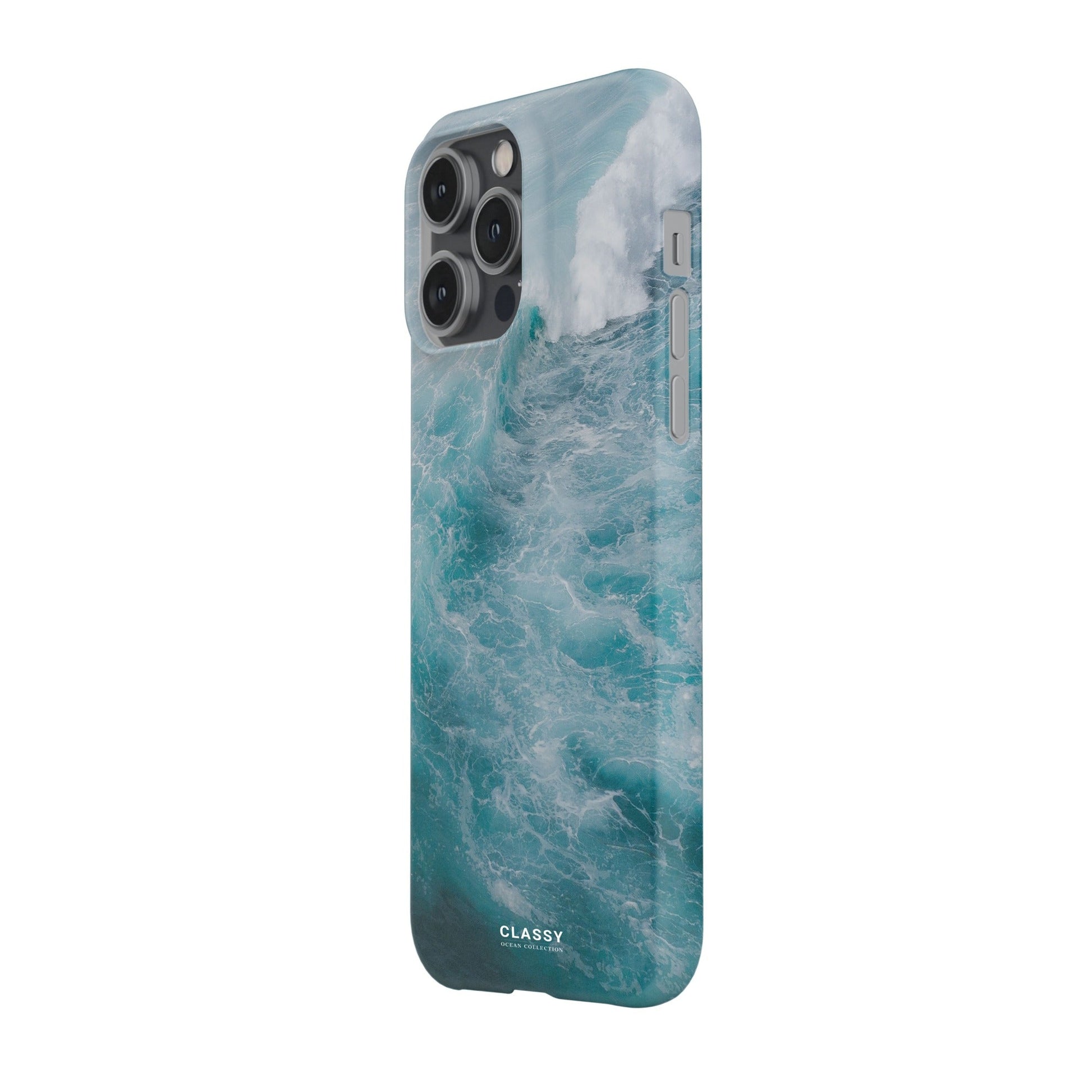 Ocean Waves Snap Case side