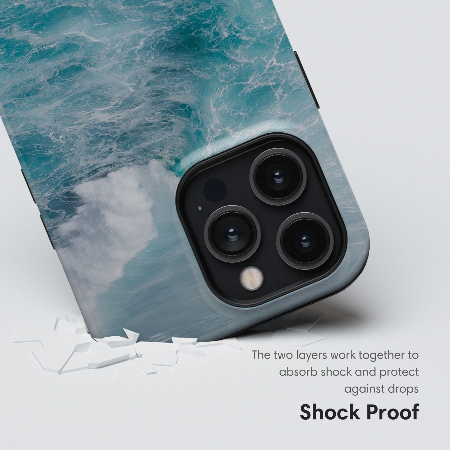 Ocean Waves Tough Case shockproof