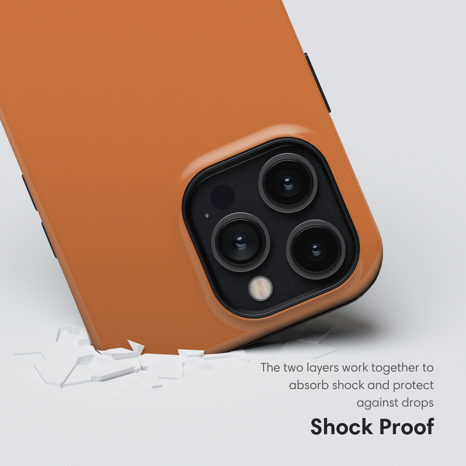 Orange Tough Case shockproof