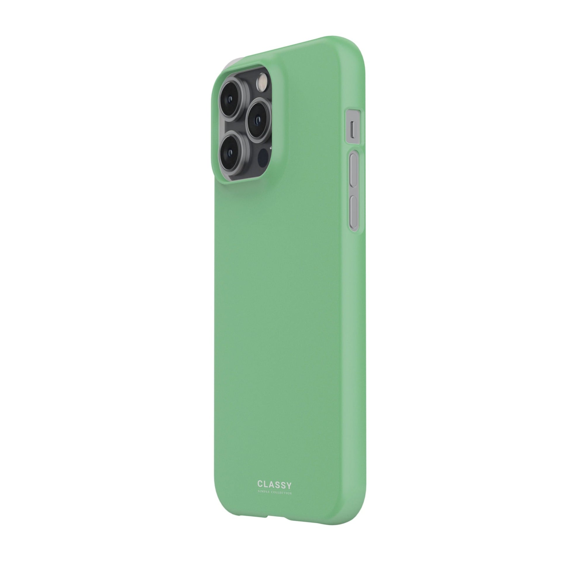 Pastel Green Snap Case side