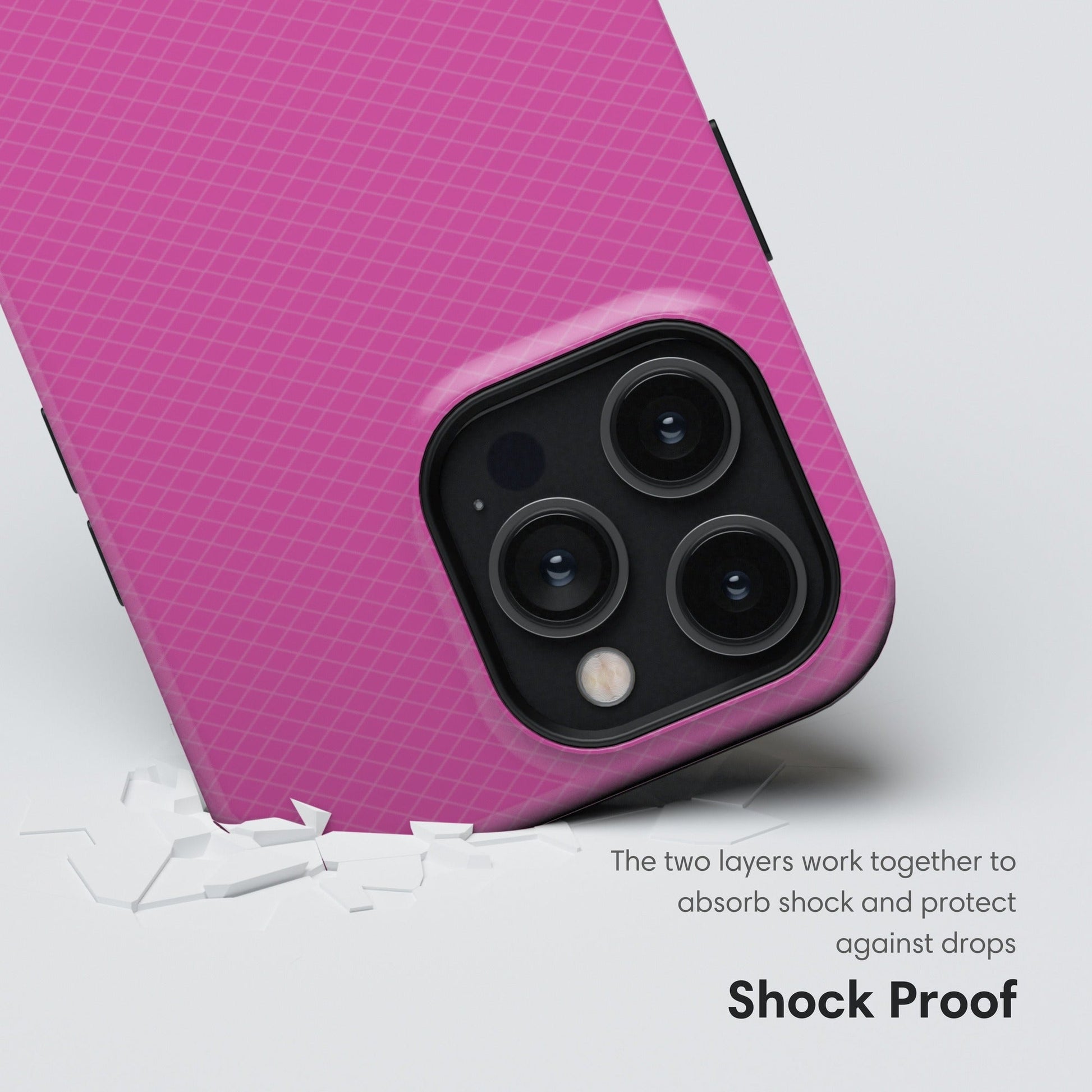 Pink Pattern Tough Case shockproof