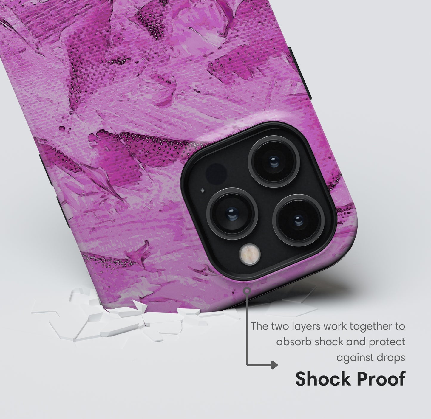 Purple Art Tough Case shockproof