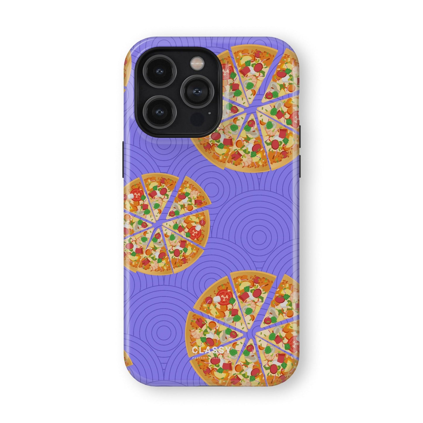 Purple Pizza Tough Case front