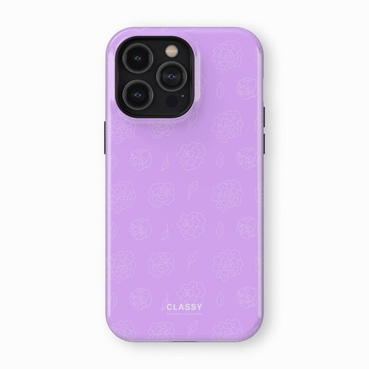 Purple Roses Tough Case front