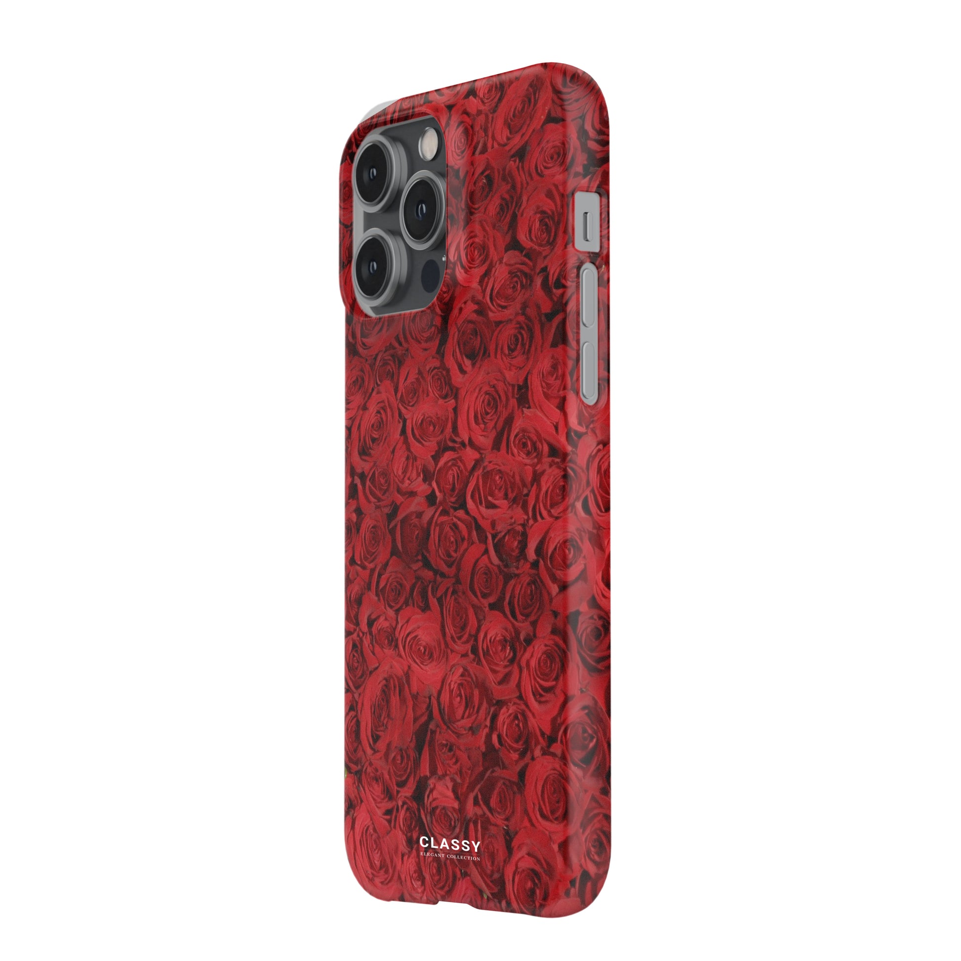 Red Roses Snap Case side