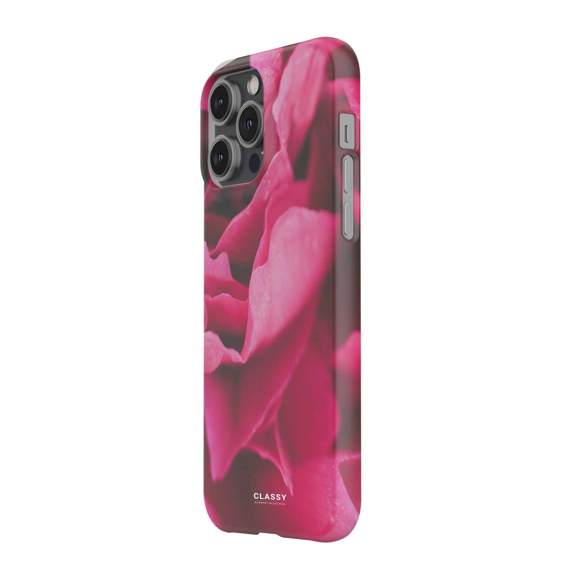 Rose Pink Flowers Snap Case side