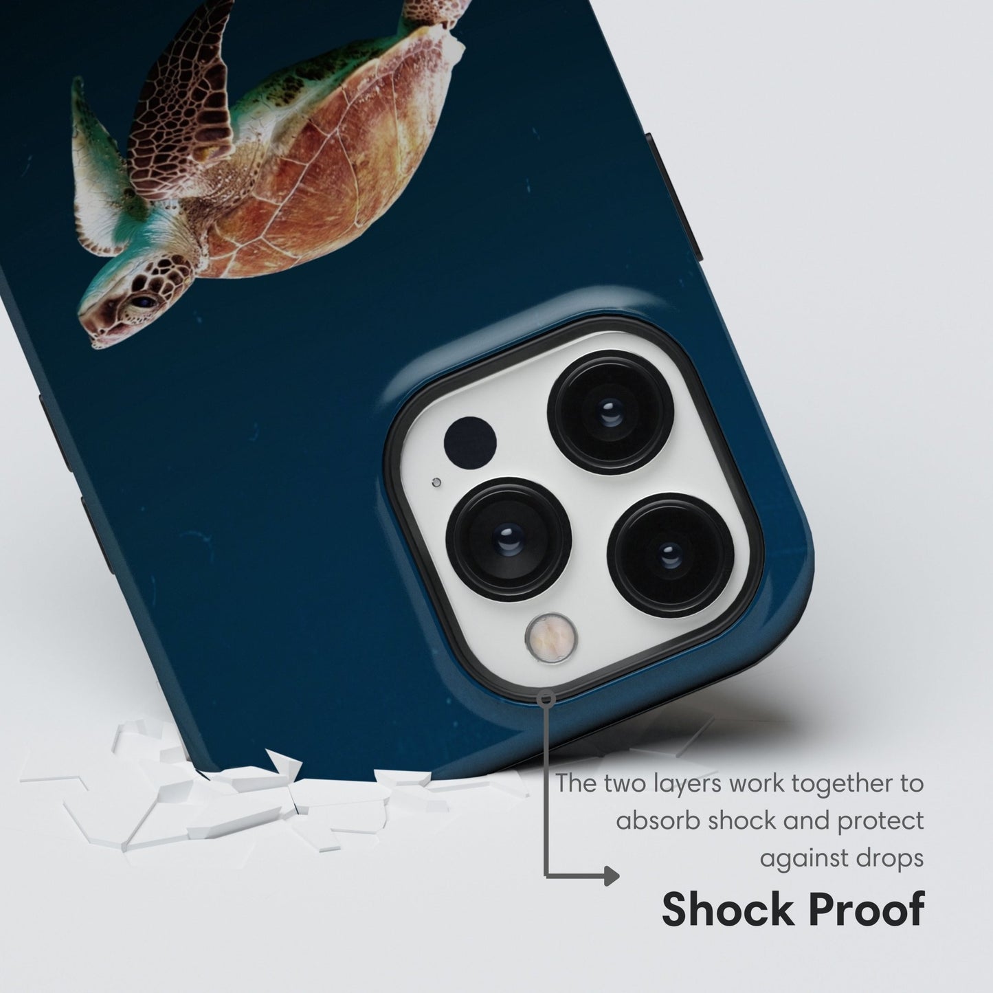 Turtle In Ocean Tough Case shockproof