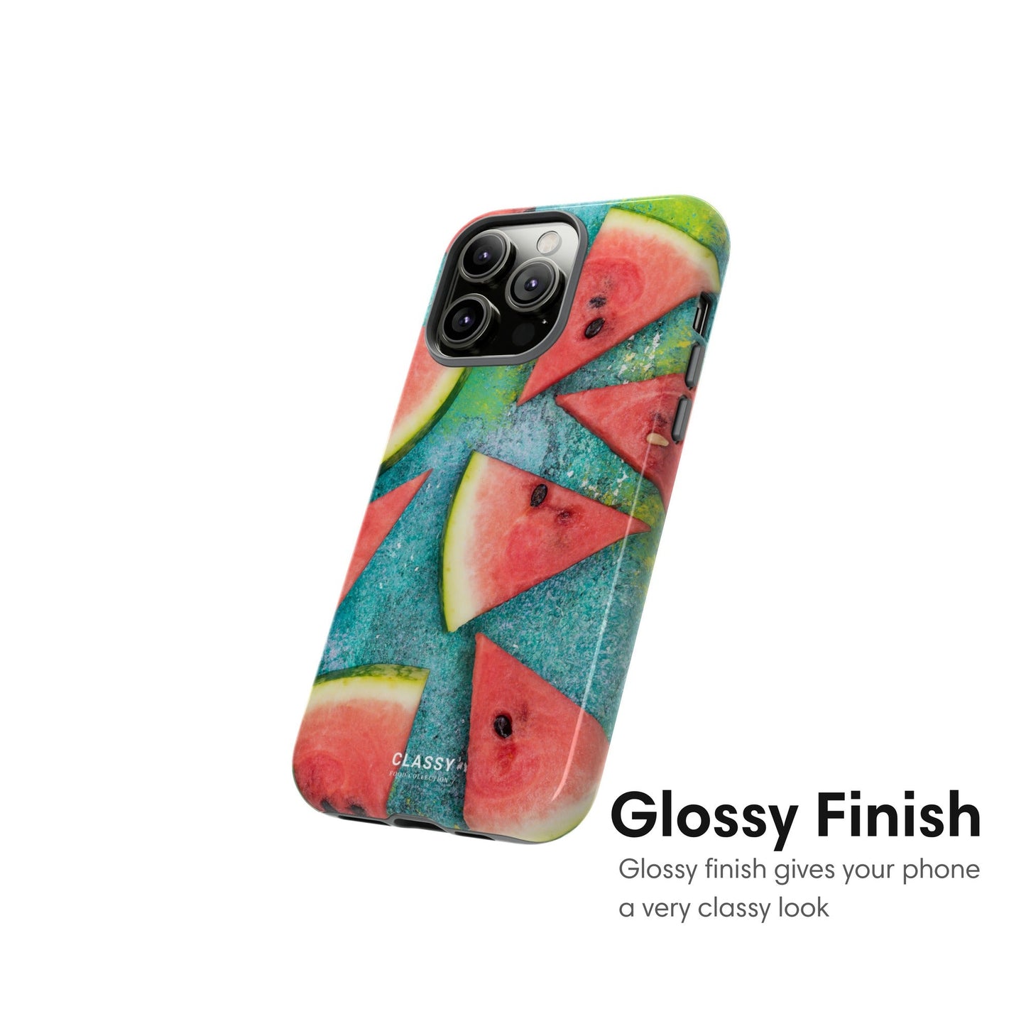 Watermelons In Water Tough Case glossy
