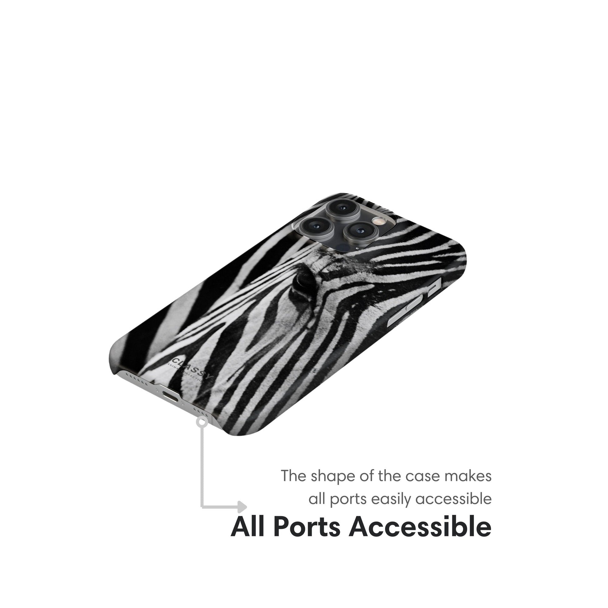 Zebra Head from Further Snap Case ports