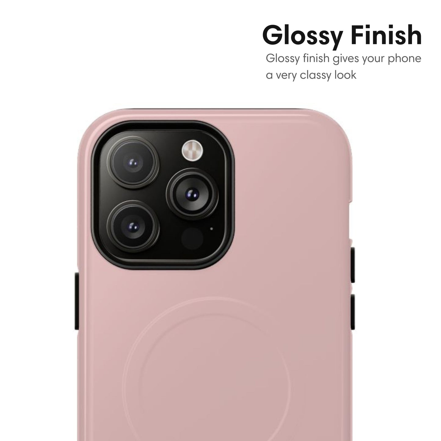 Beige MagSafe Tough Case glossy