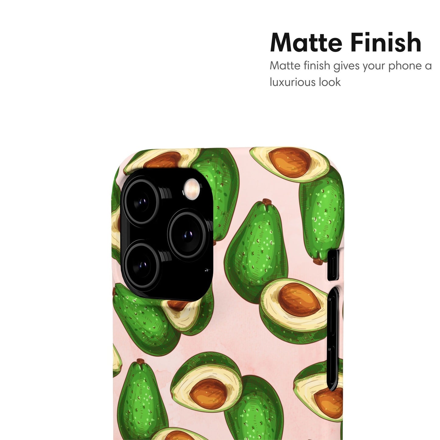Big Avocados Snap Case - Classy Cases - Phone Case - iPhone 17 - Glossy -