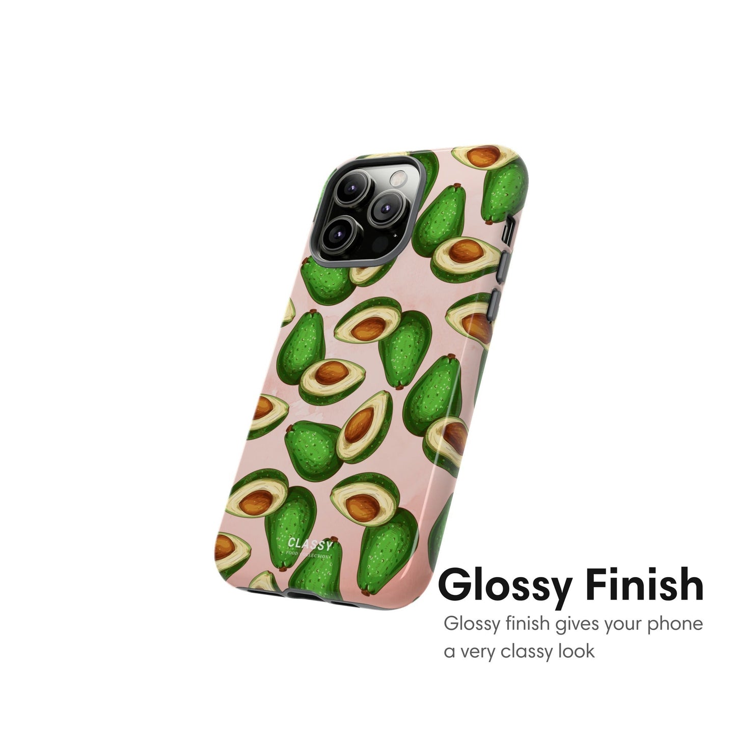 Big Avocados Tough Case - Classy Cases - Phone Case - iPhone 17 - Glossy -