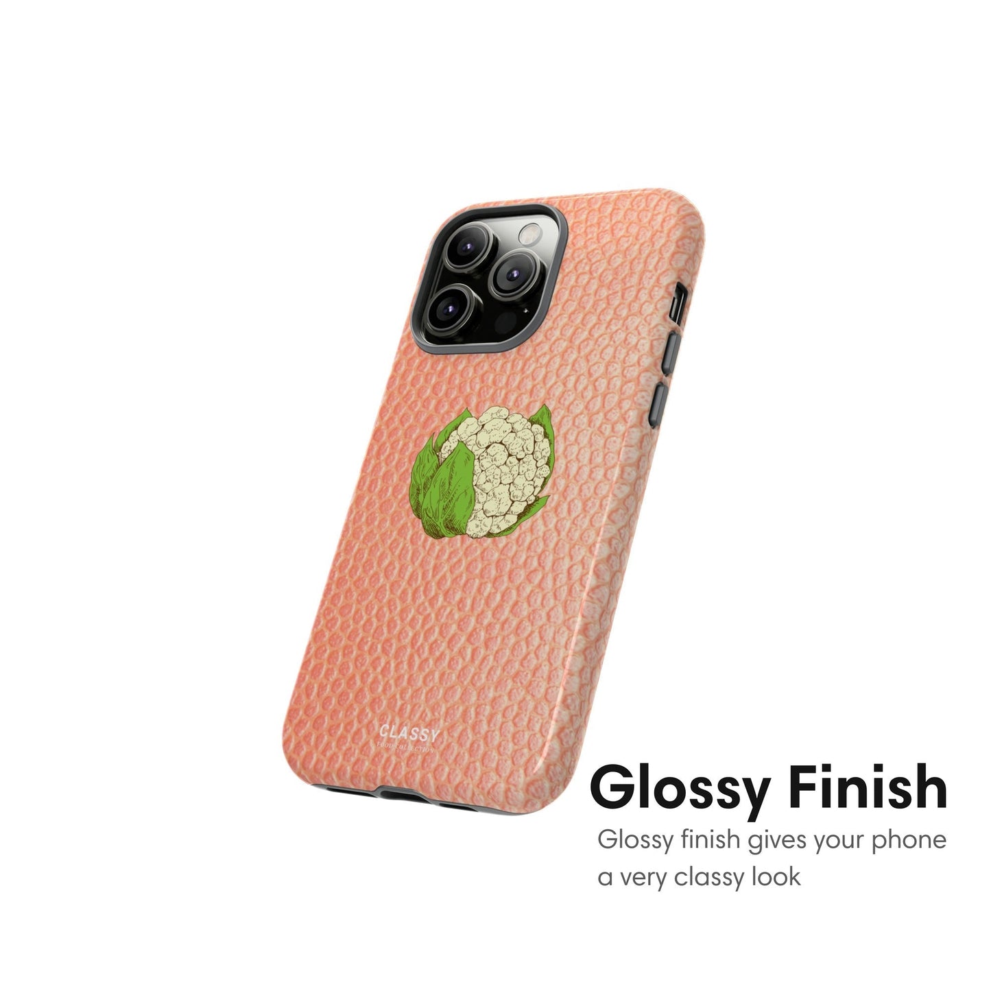 Cauliflower Tough Case - Classy Cases - Phone Case - iPhone 17 - Glossy -