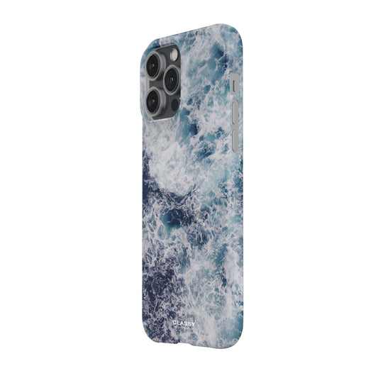 Dark Blue Ocean Snap Case - Classy Cases - Phone Case - iPhone 17 - Glossy -