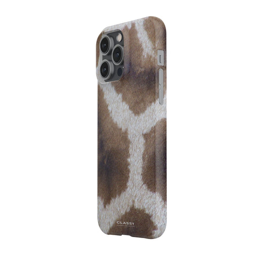 Giraffe Pattern Snap Case - Classy Cases - Phone Case - iPhone 17 - Glossy -
