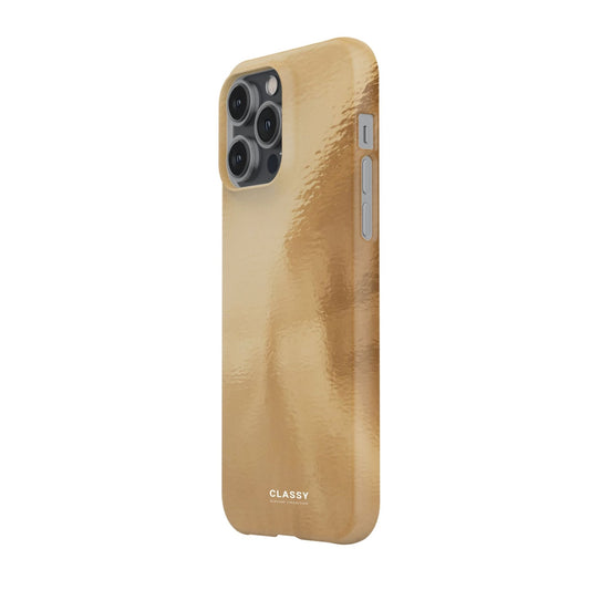 Gold Glossy Design Snap Case - Classy Cases - Phone Case - iPhone 17 - Glossy -