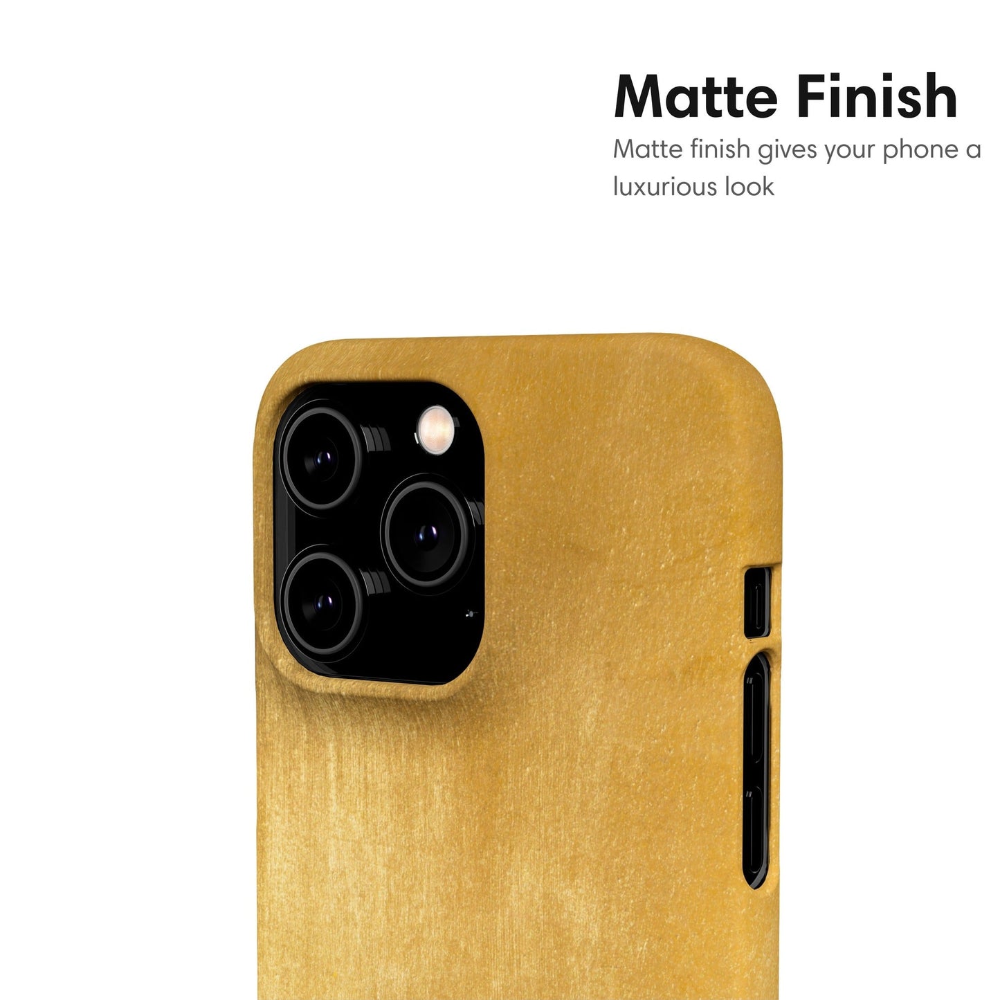 Gold Slight Pattern Snap Case - Classy Cases - Phone Case - iPhone 17 - Glossy -